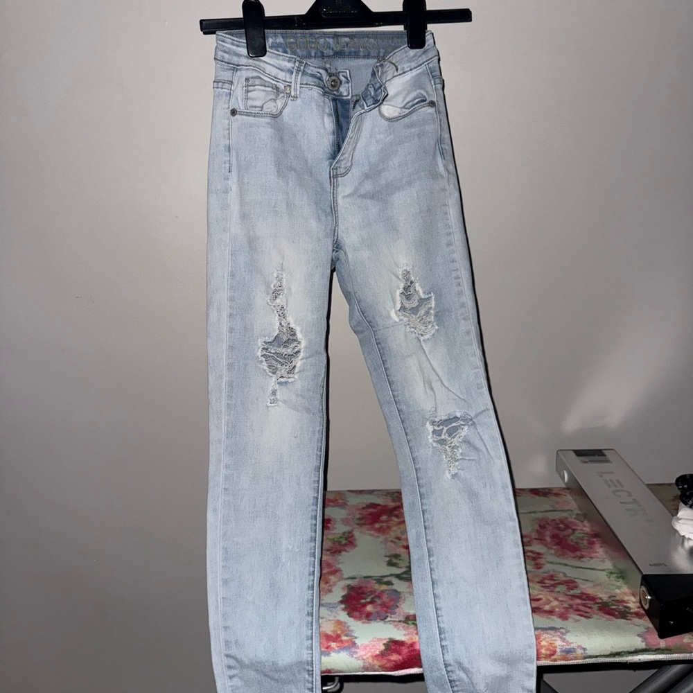 GOGO Blue Skinny Jeans Sleek Fit